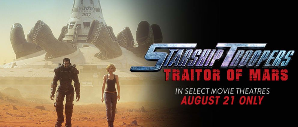 مزيد من المعلومات حول "Starship Troopers Traitors Mars 2017  فيلم الانيميشن الاكشن والخيال العلمى"