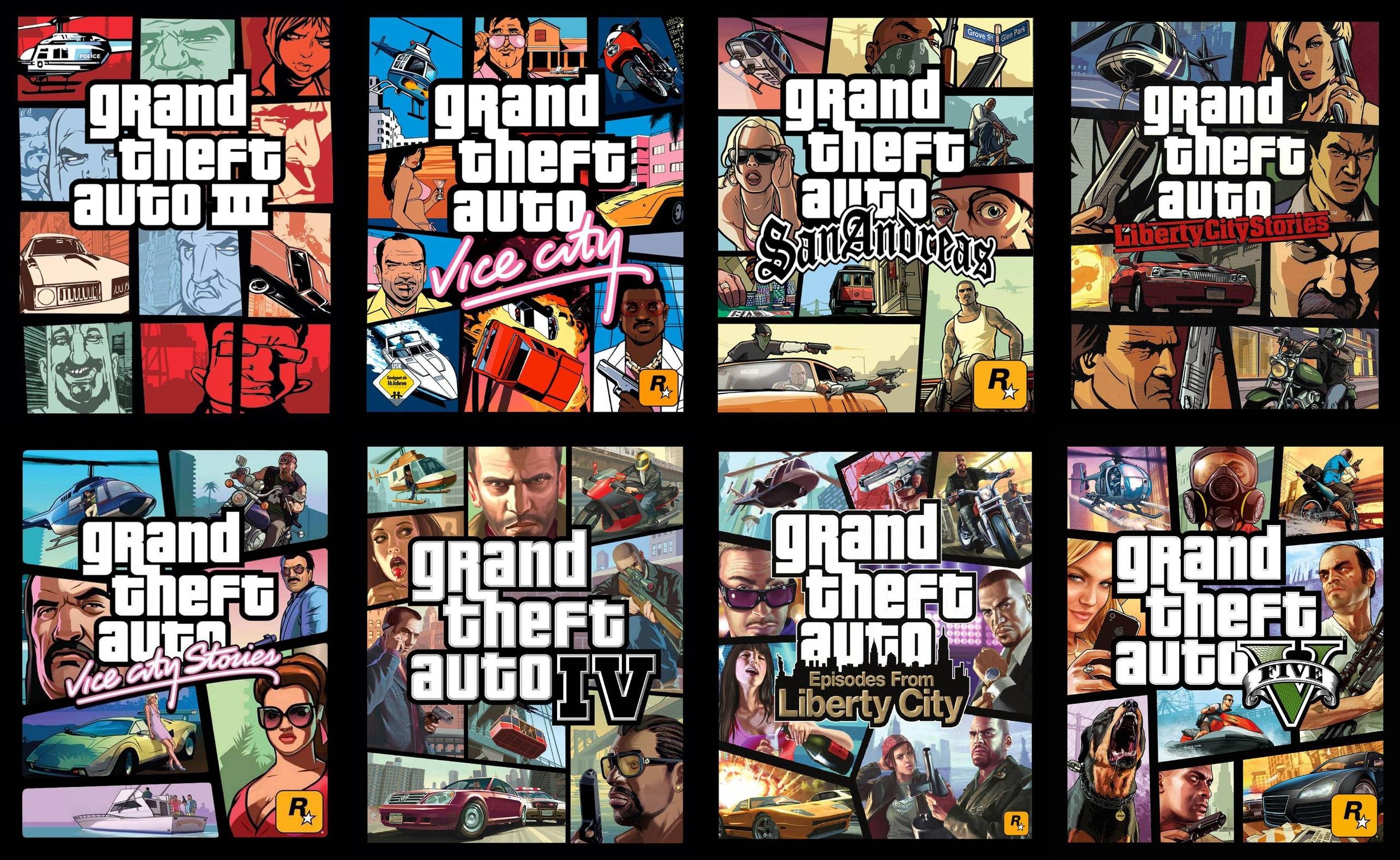 مزيد من المعلومات حول "تحميل جميع اجزاء لعبة GTA 1&2&3&4&5&6 كاملة من رابط واحد مباشر"